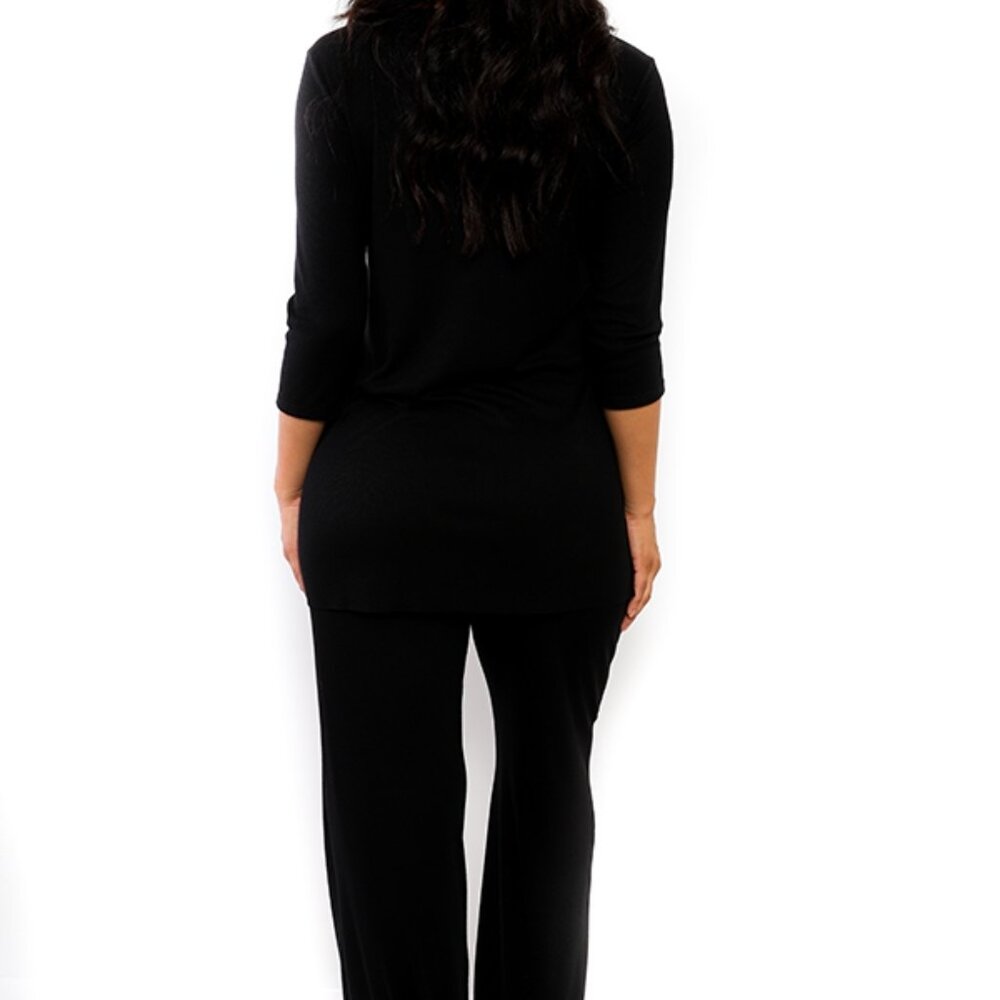 Ladies Two Piece Pants Set - Picture 2 of 3